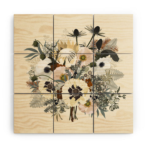 Iveta Abolina Elsa Creme Wood Wall Mural