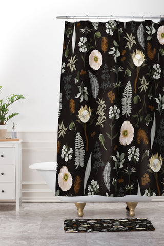 Iveta Abolina Elsa Meadow Shower Curtain And Mat