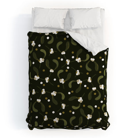 Iveta Abolina English Mistletoe Comforter