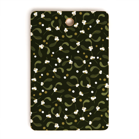 Iveta Abolina English Mistletoe Cutting Board Rectangle