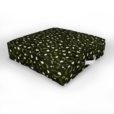 Iveta Abolina English Mistletoe Outdoor Floor Cushion