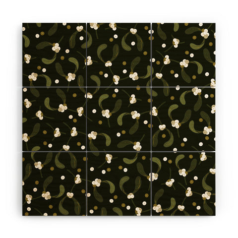Iveta Abolina English Mistletoe Wood Wall Mural