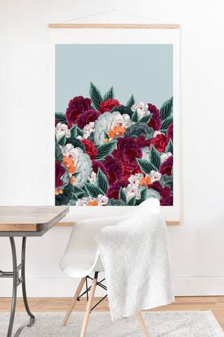 Iveta Abolina English Rose Art Print And Hanger