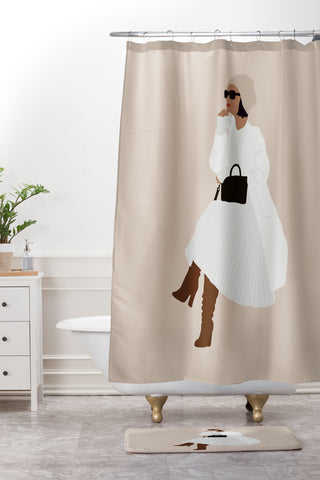 Iveta Abolina Estee Shower Curtain And Mat