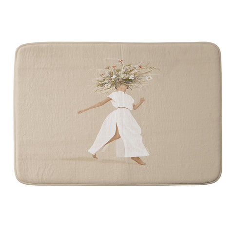 Iveta Abolina Estelle Flora Memory Foam Bath Mat