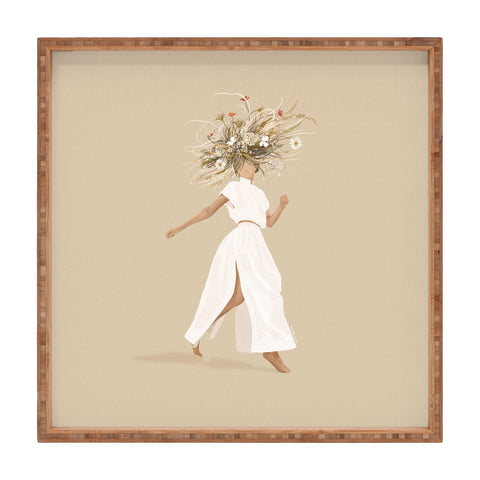 Iveta Abolina Estelle Flora Square Tray