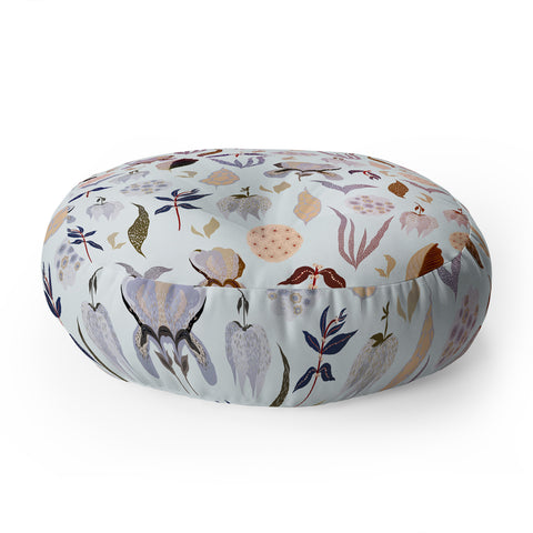 Iveta Abolina Ethel Garden II Floor Pillow Round