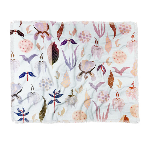 Iveta Abolina Ethel Garden II Throw Blanket