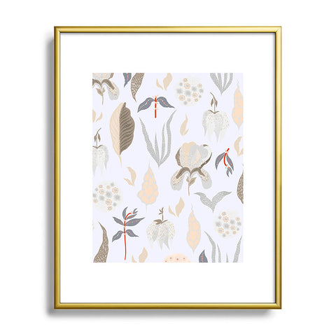 Iveta Abolina Ethel Garden Metal Framed Art Print