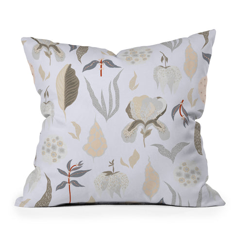 Iveta Abolina Ethel Garden Throw Pillow