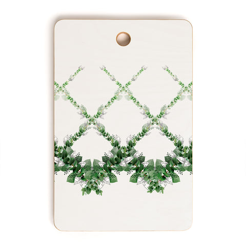 Iveta Abolina Eucalyptus Garland Cutting Board Rectangle