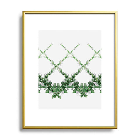 Iveta Abolina Eucalyptus Garland Metal Framed Art Print