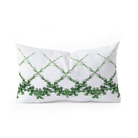 Iveta Abolina Eucalyptus Garland Oblong Throw Pillow