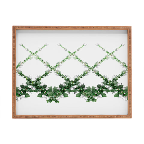 Iveta Abolina Eucalyptus Garland Rectangular Tray