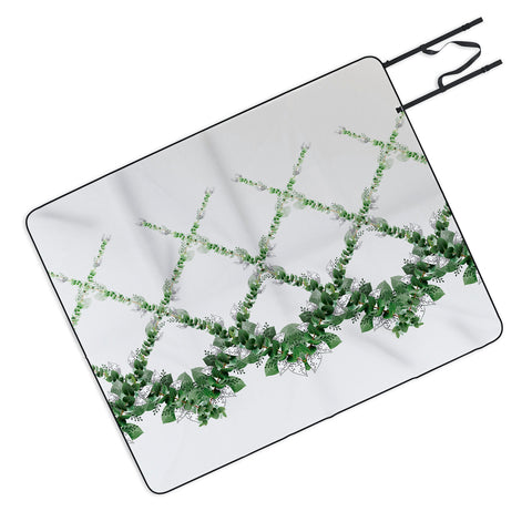 Iveta Abolina Eucalyptus Garland Picnic Blanket