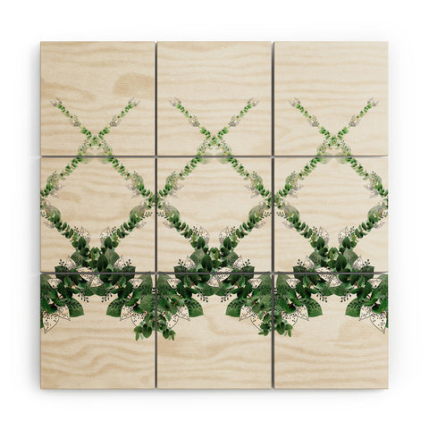 Iveta Abolina Eucalyptus Garland Wood Wall Mural