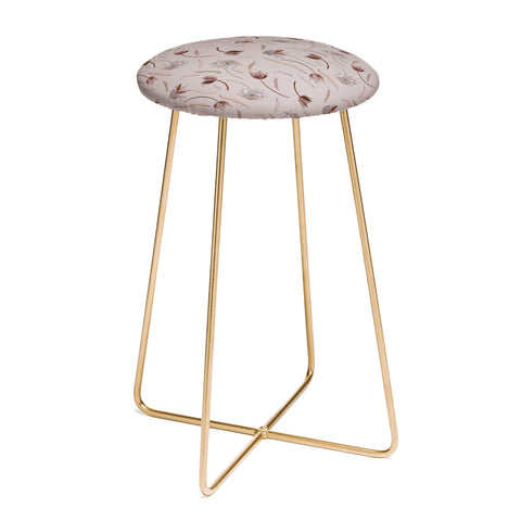 Iveta Abolina Evonne Mauve Counter Stool