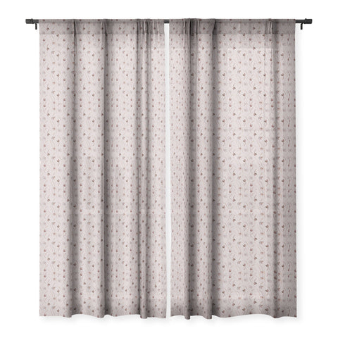 Iveta Abolina Evonne Mauve Sheer Window Curtain