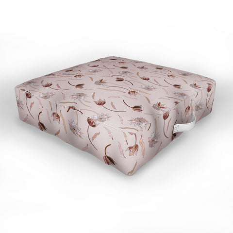 Iveta Abolina Evonne Mauve Outdoor Floor Cushion