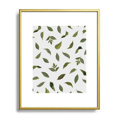 Iveta Abolina Fall Joelle Sage Metal Framed Art Print