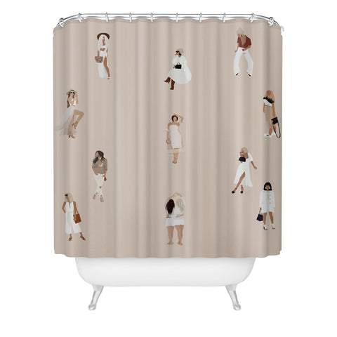 Iveta Abolina Fashion Avenue Shower Curtain