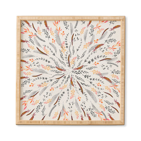 Iveta Abolina Feather Roll Framed Wall Art