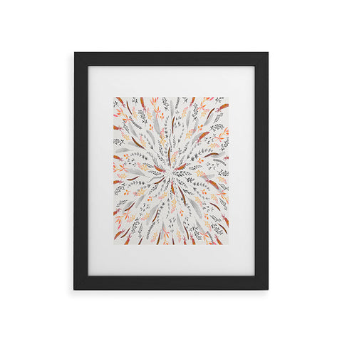 Iveta Abolina Feather Roll Framed Art Print