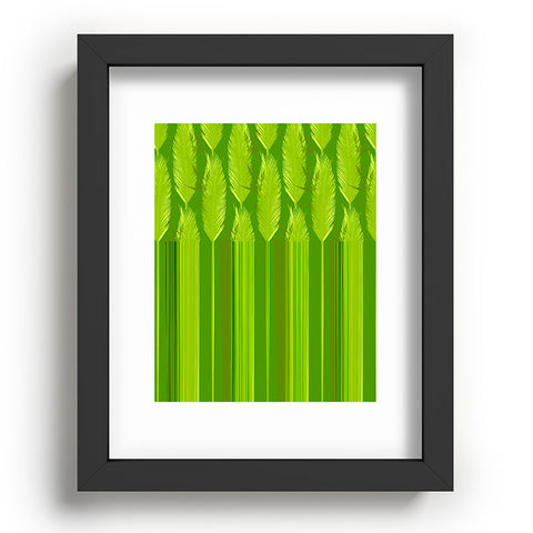 Iveta Abolina Ferntastic Stripe Recessed Framing Rectangle