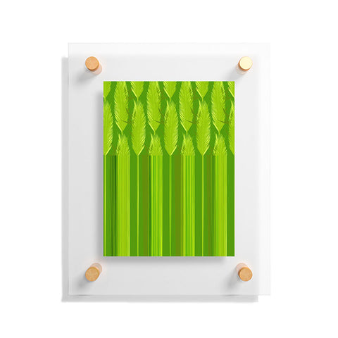 Iveta Abolina Ferntastic Stripe Floating Acrylic Print