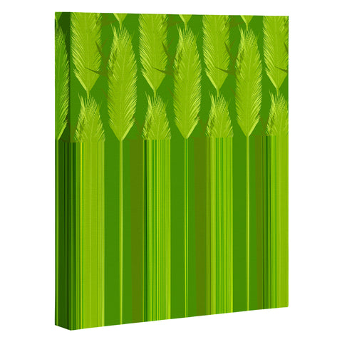 Iveta Abolina Ferntastic Stripe Art Canvas