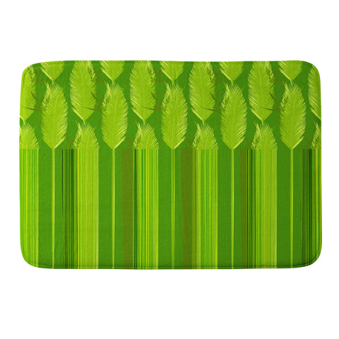 Iveta Abolina Ferntastic Stripe Memory Foam Bath Mat