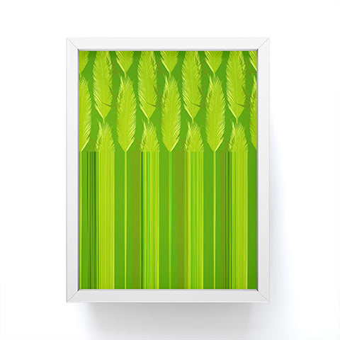 Iveta Abolina Ferntastic Stripe Framed Mini Art Print