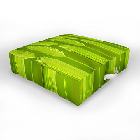 Iveta Abolina Ferntastic Stripe Outdoor Floor Cushion