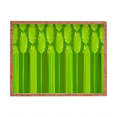 Iveta Abolina Ferntastic Stripe Rectangular Tray