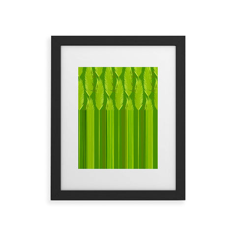 Iveta Abolina Ferntastic Stripe Framed Art Print