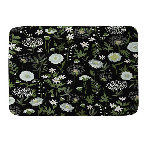 Iveta Abolina Fleur I Memory Foam Bath Mat