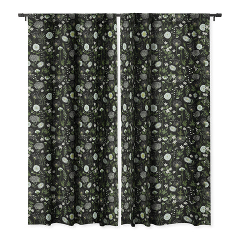 Iveta Abolina Fleur I Blackout Window Curtain