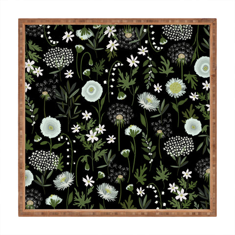 Iveta Abolina Fleur I Square Tray