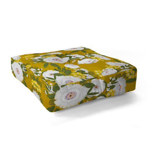 Iveta Abolina Fleurette Midday Floor Pillow Square