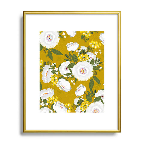 Iveta Abolina Fleurette Midday Metal Framed Art Print