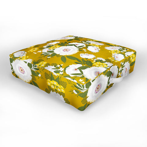 Iveta Abolina Fleurette Midday Outdoor Floor Cushion