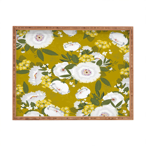 Iveta Abolina Fleurette Midday Rectangular Tray