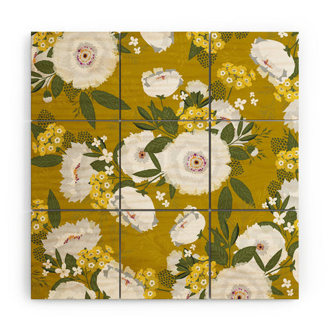 Iveta Abolina Fleurette Midday Wood Wall Mural