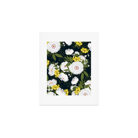Iveta Abolina Fleurette Night Art Print