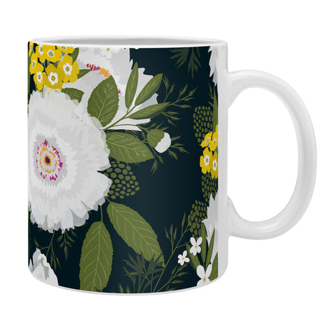 Iveta Abolina Fleurette Night Coffee Mug