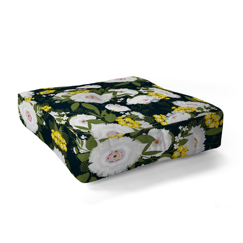 Iveta Abolina Fleurette Night Floor Pillow Square