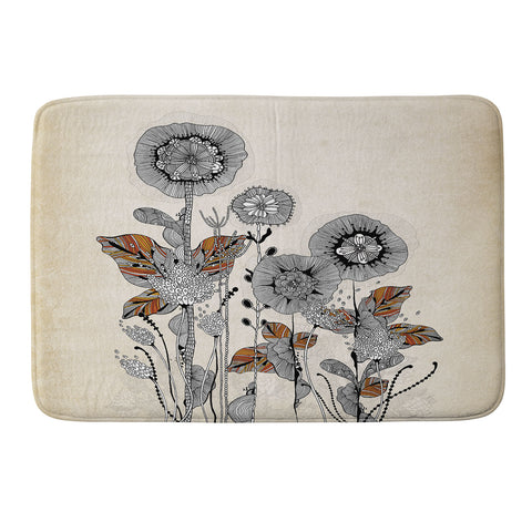Iveta Abolina Floral 3 Memory Foam Bath Mat