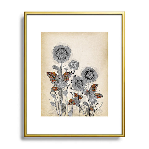 Iveta Abolina Floral 3 Metal Framed Art Print