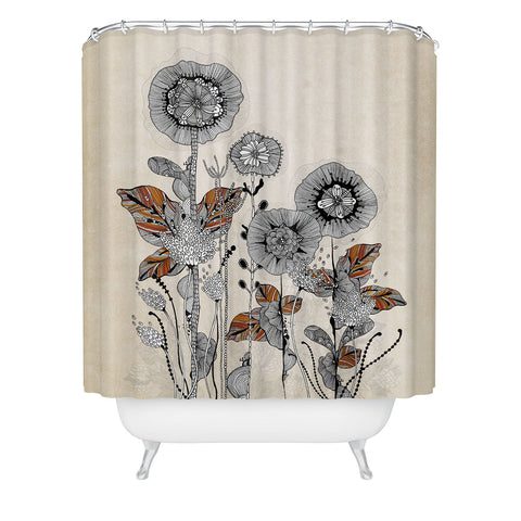 Iveta Abolina Floral 3 Shower Curtain