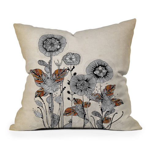 Iveta Abolina Floral 3 Throw Pillow